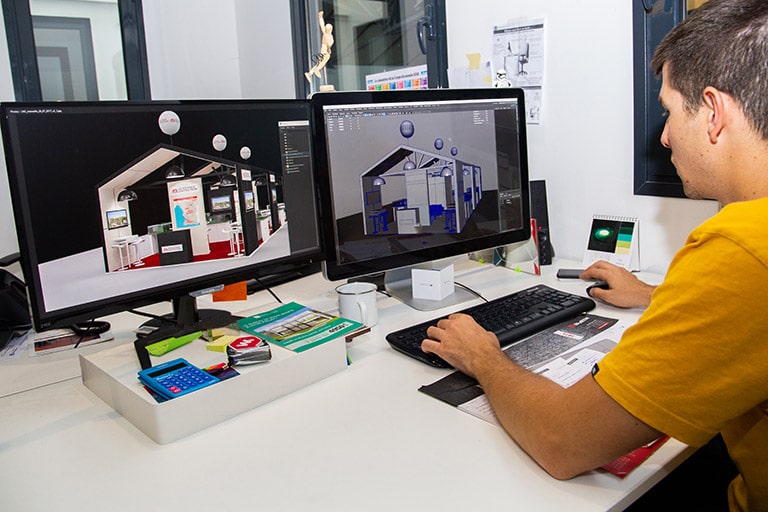 équipe infographiste 3d